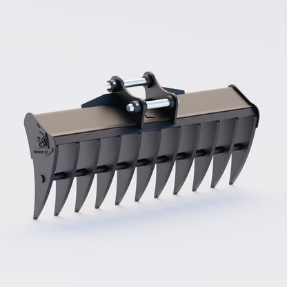 Kobelco SK35 Land Rake 48" / 1200mm Back