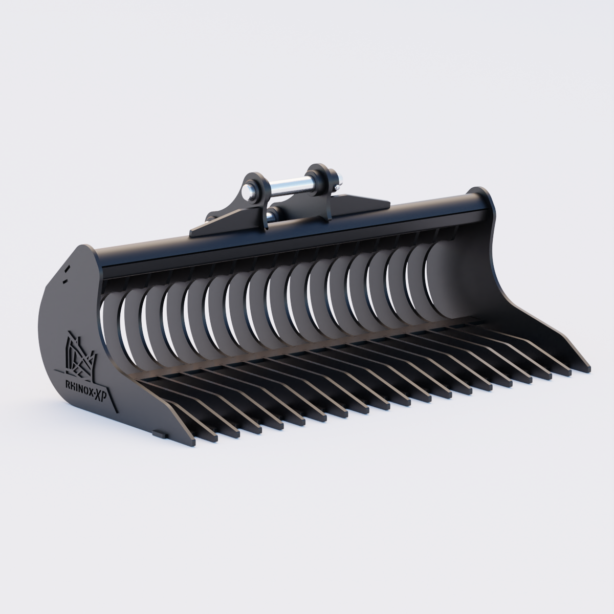 Kobelco SK30-2 Rake Riddle Bucket - 48" / 1200mm Front