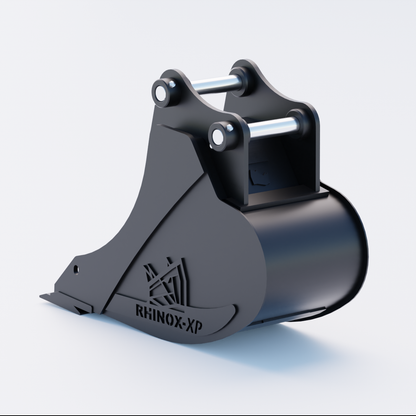 4W Digging Bucket - 12" / 300mm - Bladed Bucket Back