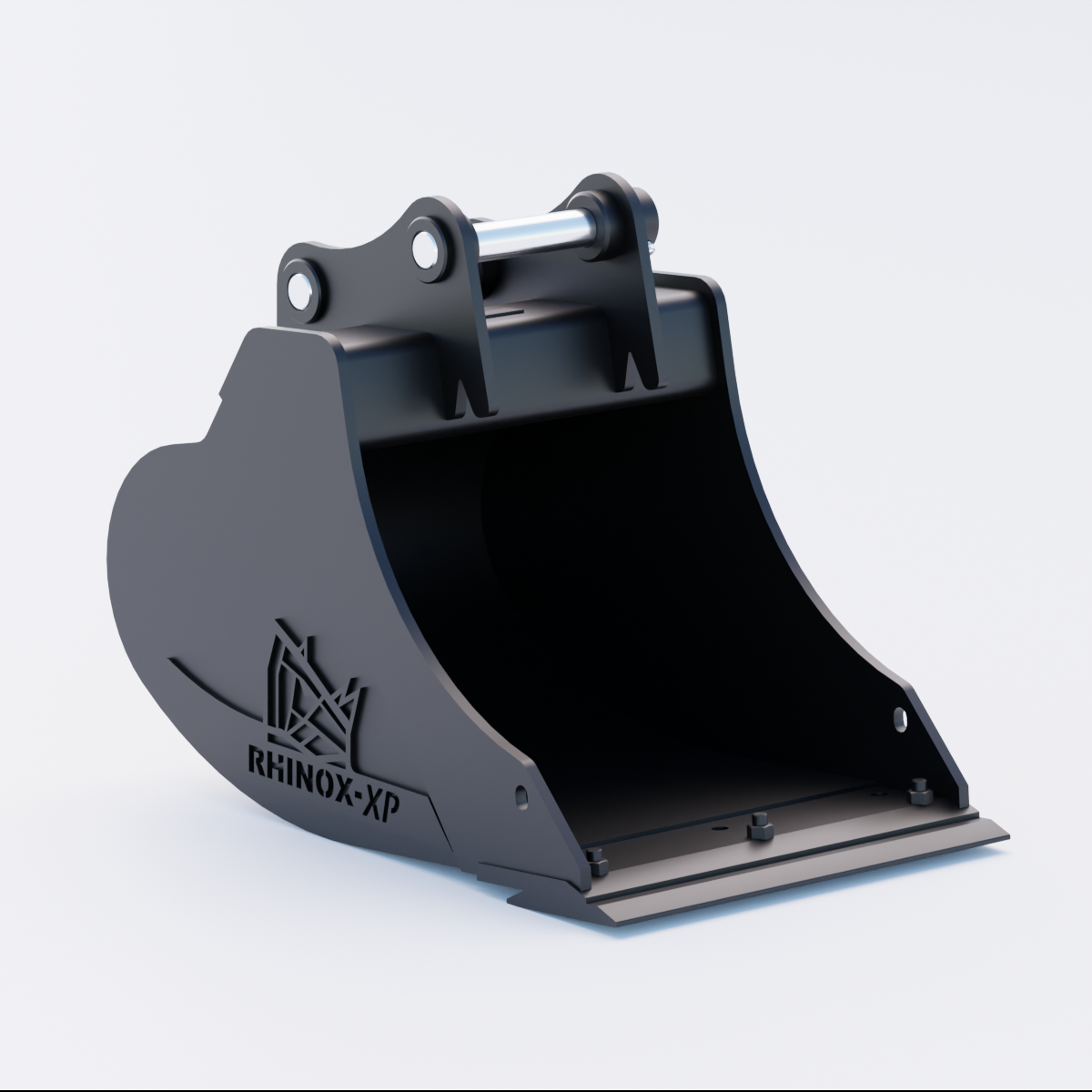 4W Digging Bucket - 18" / 450mm - Bladed Bucket Front