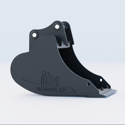 4W Digging Bucket - 18" / 450mm - Bladed Bucket Side