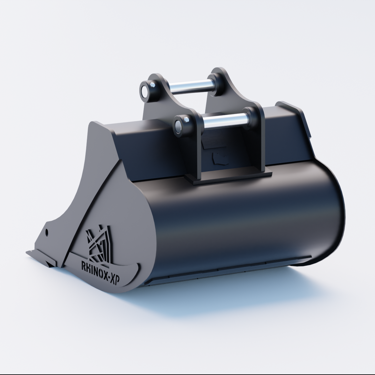 4W Digging Bucket 24" - Bladed Bucket Back