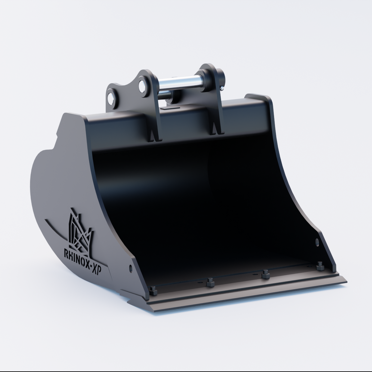 4W Digging Bucket 24" - Bladed Bucket Front