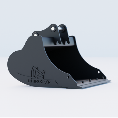 4W Digging Bucket - 30" / 750mm - Bladed Bucket Side
