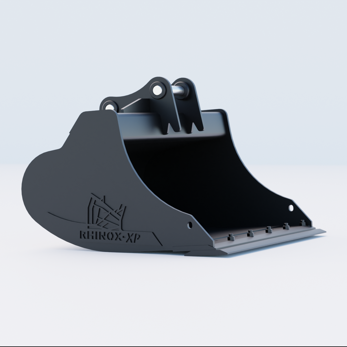 4W Digging Bucket - 36" / 900mm - Bladed Bucket Side