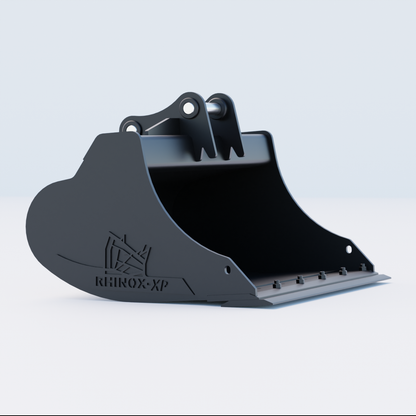 4W Digging Bucket - 36" / 900mm - Bladed Bucket Side