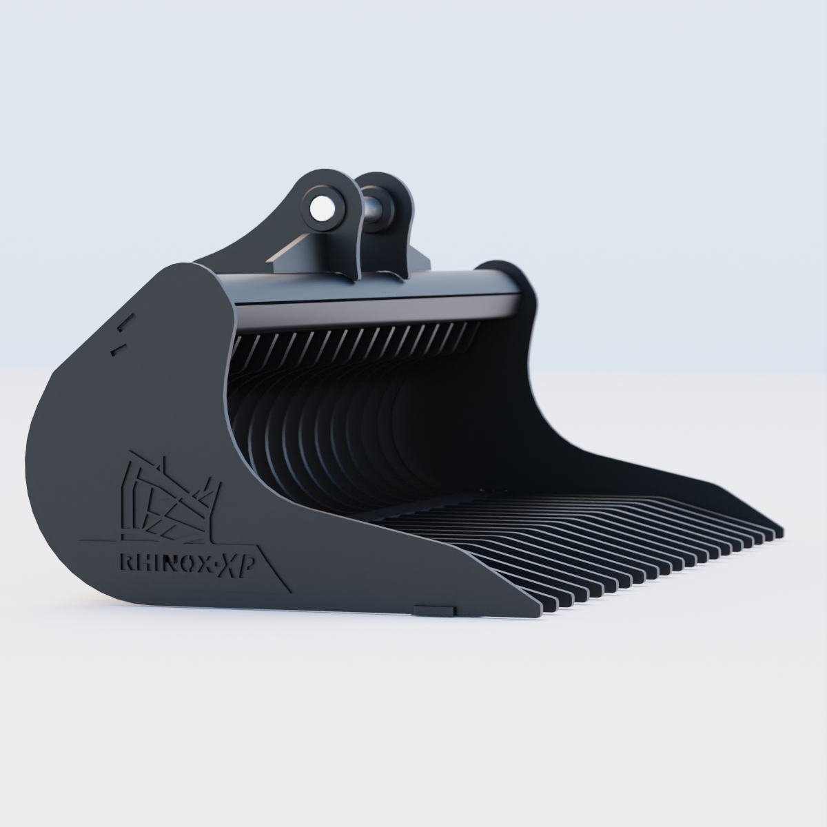 XCMG XE35U Rake Riddle Bucket - 48" / 1200mm Side