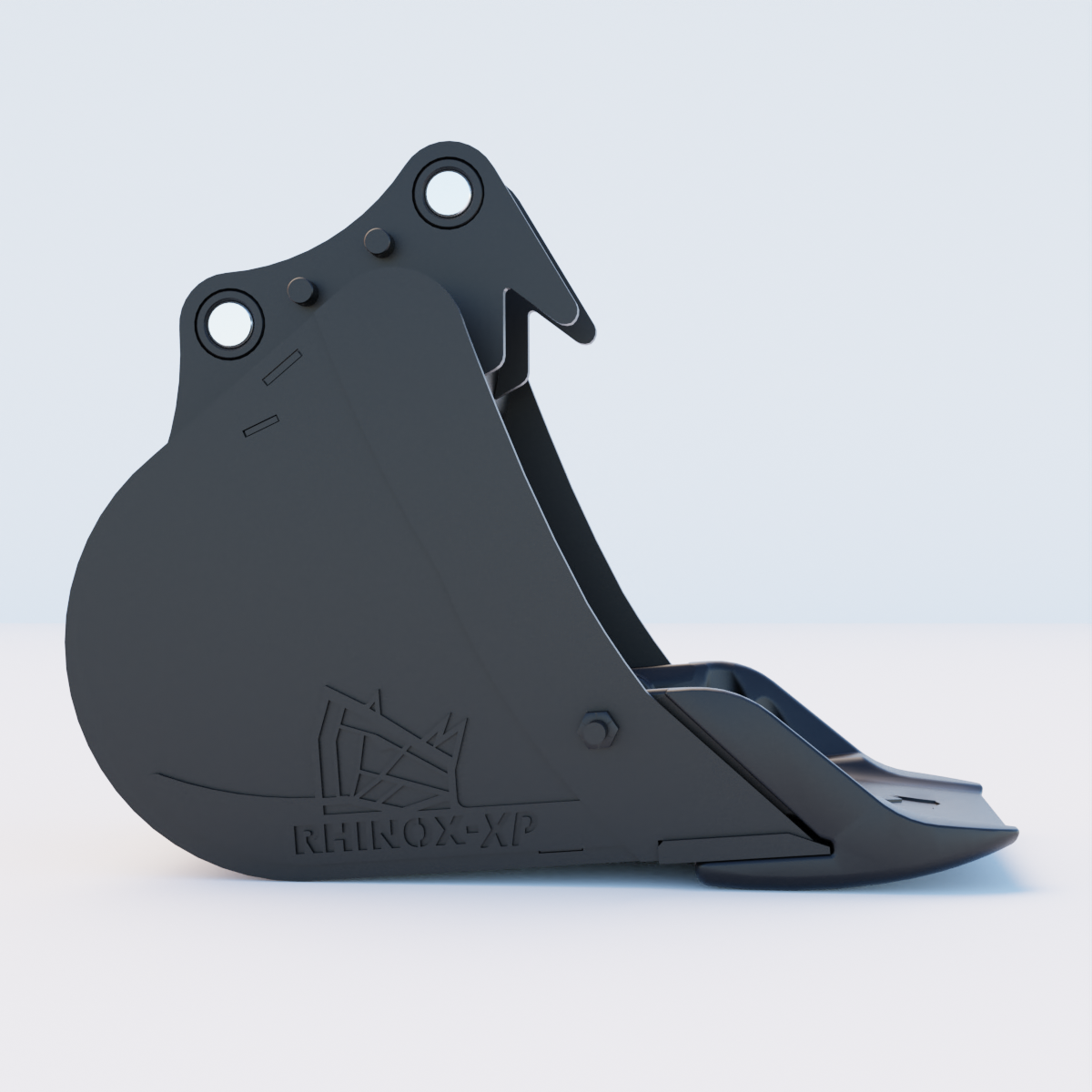 Kubota KX161-3 Utility Bucket with Unitusk Blade - 18" / 450mm Side