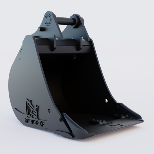 JCB 55Z Utility Bucket with Unitusk Blade - 18" / 450mm | Rhinox Group UK