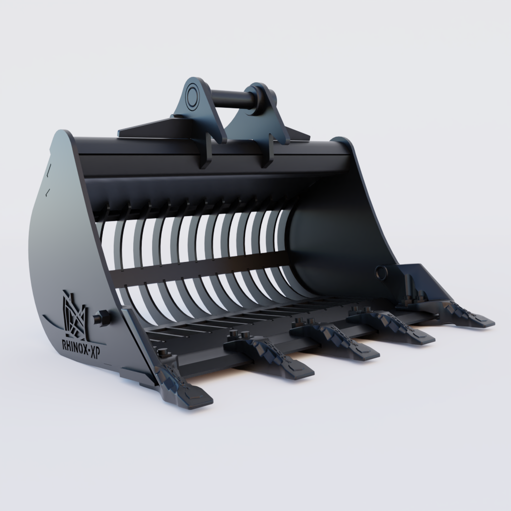 Kubota KX057-4 Riddle Bucket / Shaker Bucket | Rhinox Group UK