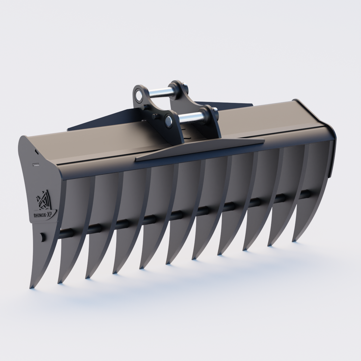 Kubota KX060-5 Land Rake 60" / 1500mm Back