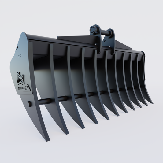 Kubota KX060-5 Land Clearance Rake | Rhinox Group UK