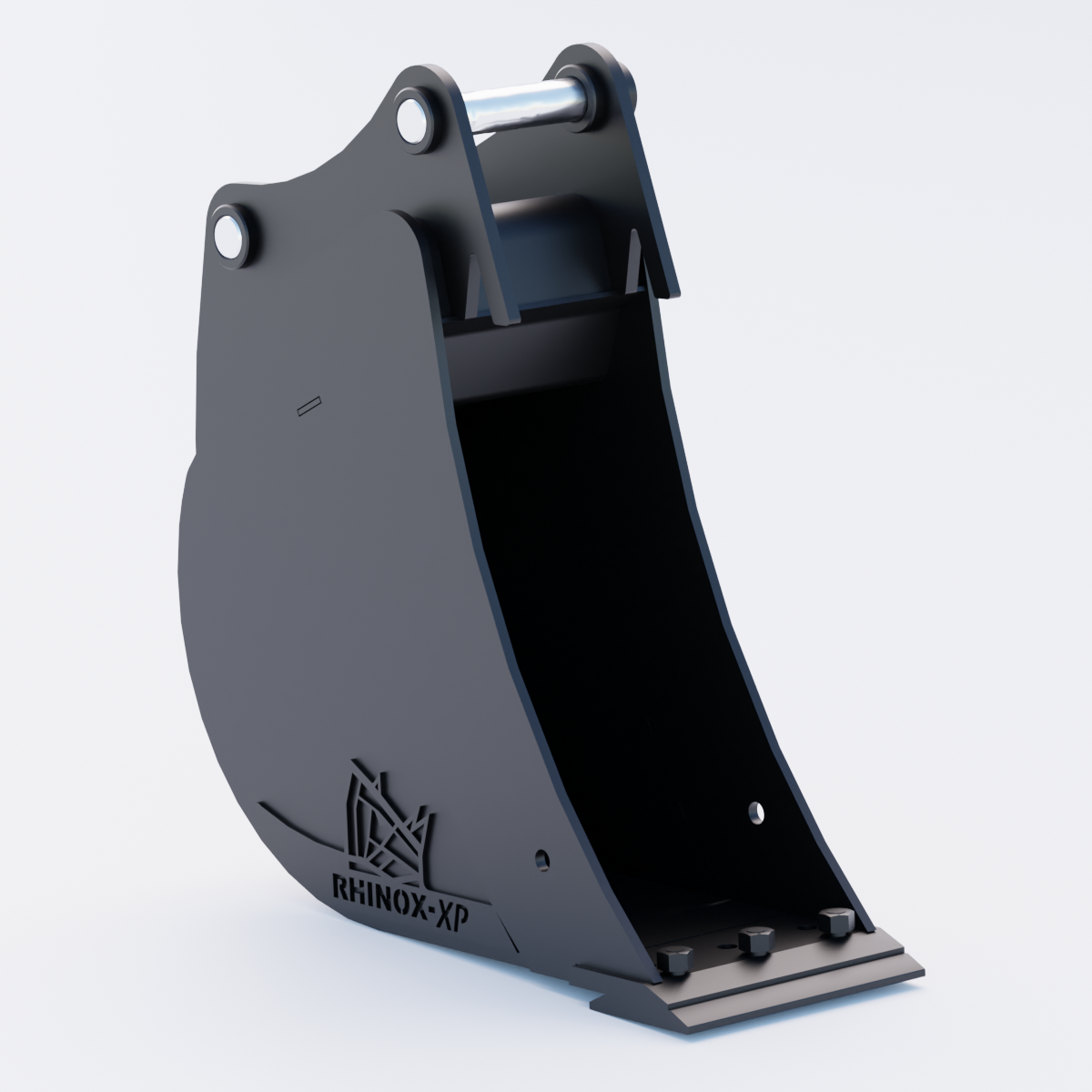 JCB 4CX Digging Bucket - 12" / 300mm - Bladed Bucket Front | Rhinox Group UK