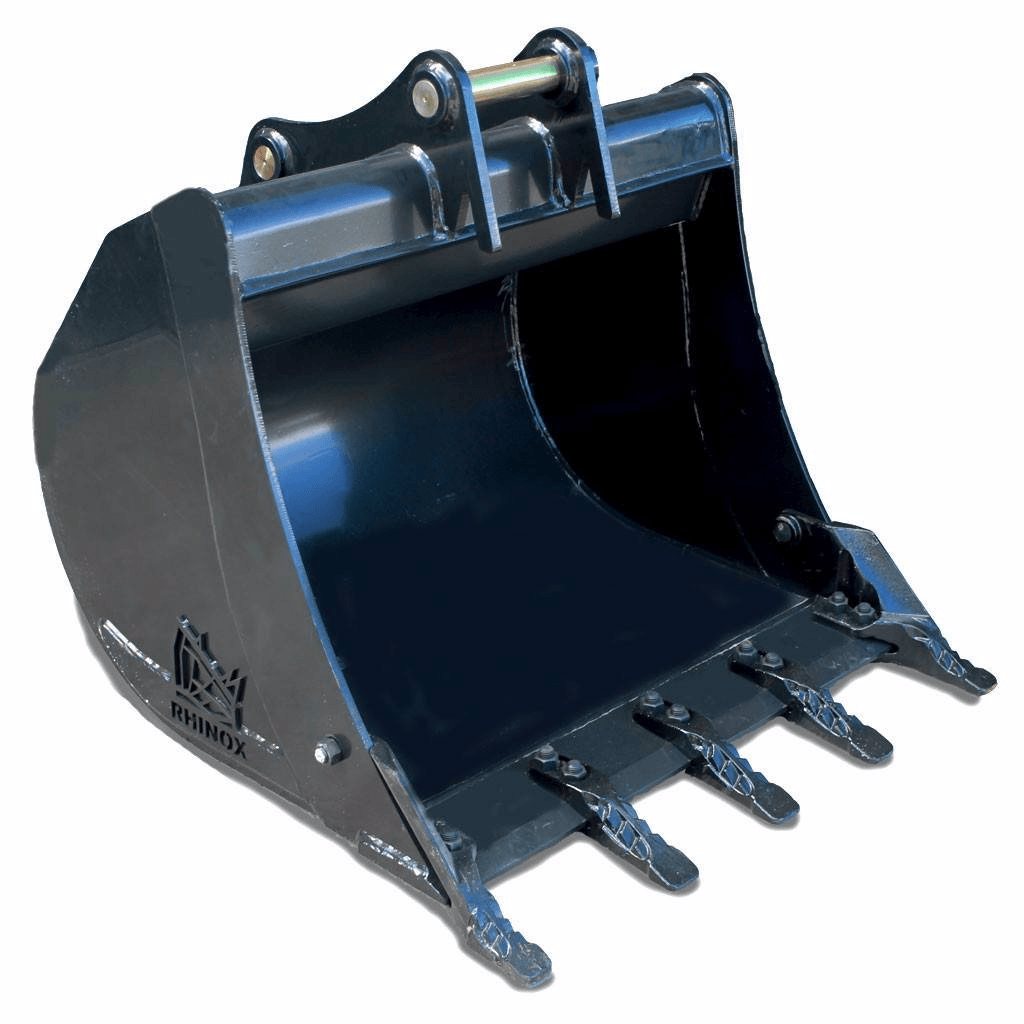 JCB 3CX Compact Digging Bucket - 36" / 900mm | Rhinox Group UK - Toothed Bucket Front