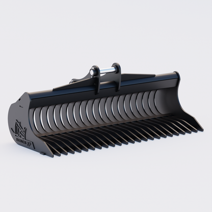JCB 8080 ZTS Rake Riddle Bucket - 60" / 1500mm Front