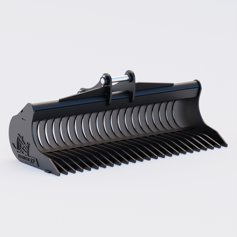 JCB 3CX Rake Riddle Bucket - 60