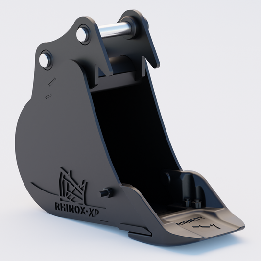 Volvo ECR50D Utility Bucket with Unitusk Blade - 12" / 300mm Front