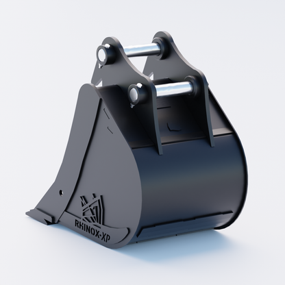 Volvo ECR50D Digging Bucket - 18" / 450mm - Bladed Bucket Back | Rhinox Group UK