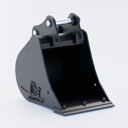Volvo ECR50D Digging Bucket - 18" / 450mm - Bladed Bucket Front | Rhinox Group UK