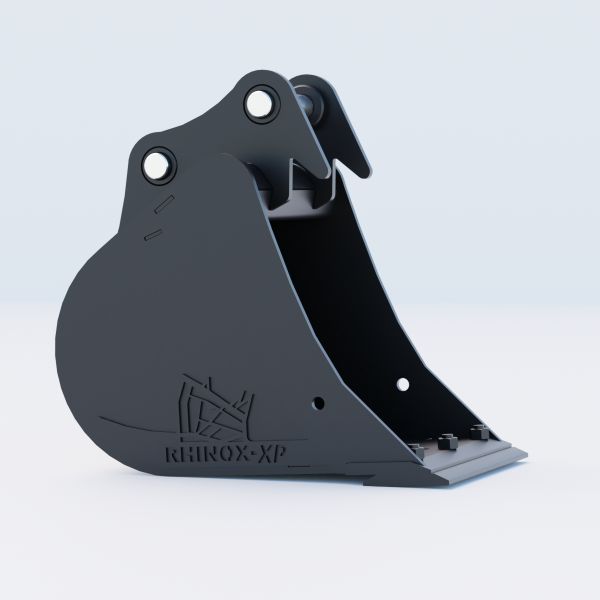 Volvo ECR50D Digging Bucket - 18" / 450mm - Bladed Bucket Side | Rhinox Group UK