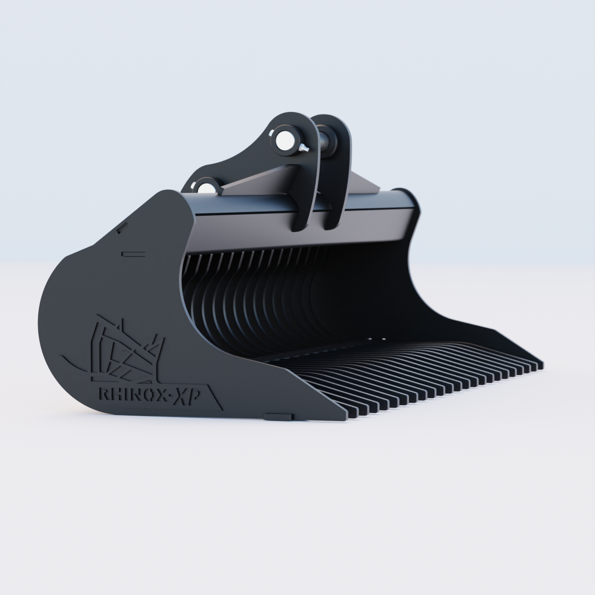 Bobcat E45 Rake Riddle Bucket 60" / 1500mm Back