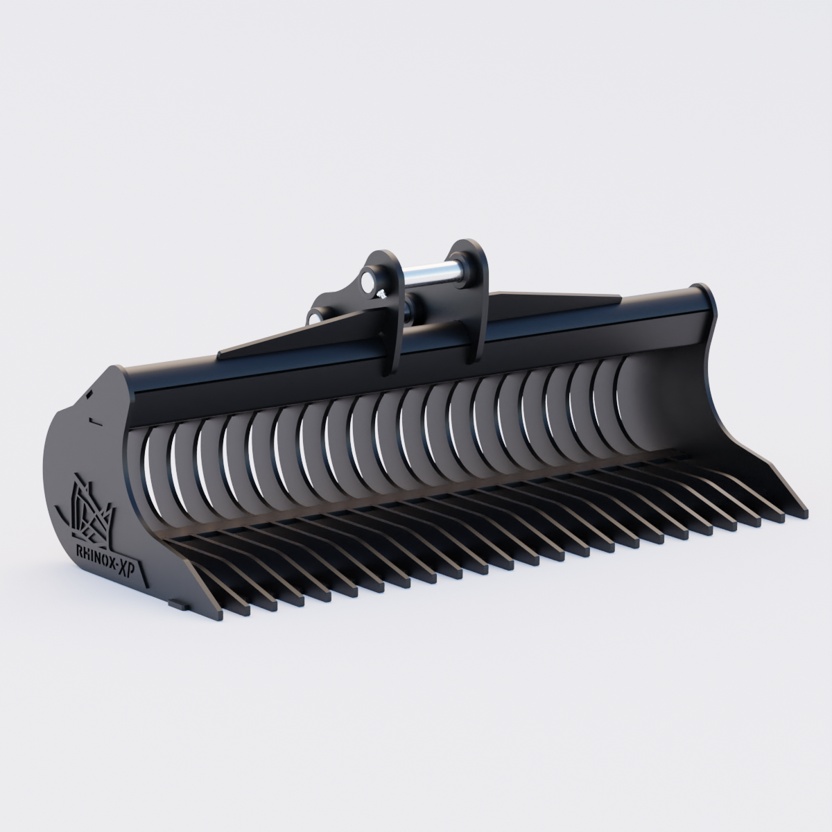 Kobelco SK50 Rake Riddle Bucket - 60" / 1500mm Front