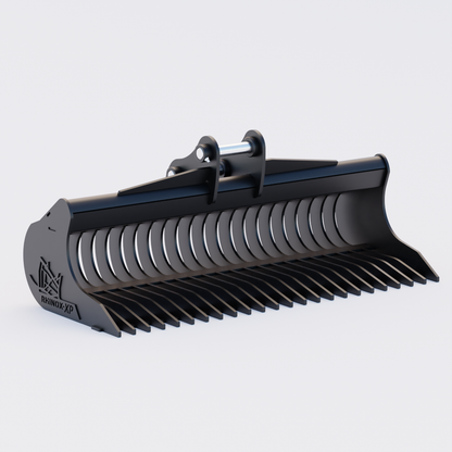 Airman AX50U Rake Riddle Bucket - 60" / 1500mm Front