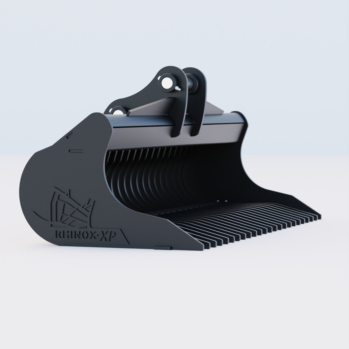 Hyundai HX55 Rake Riddle Bucket - 60" / 1500mm Side