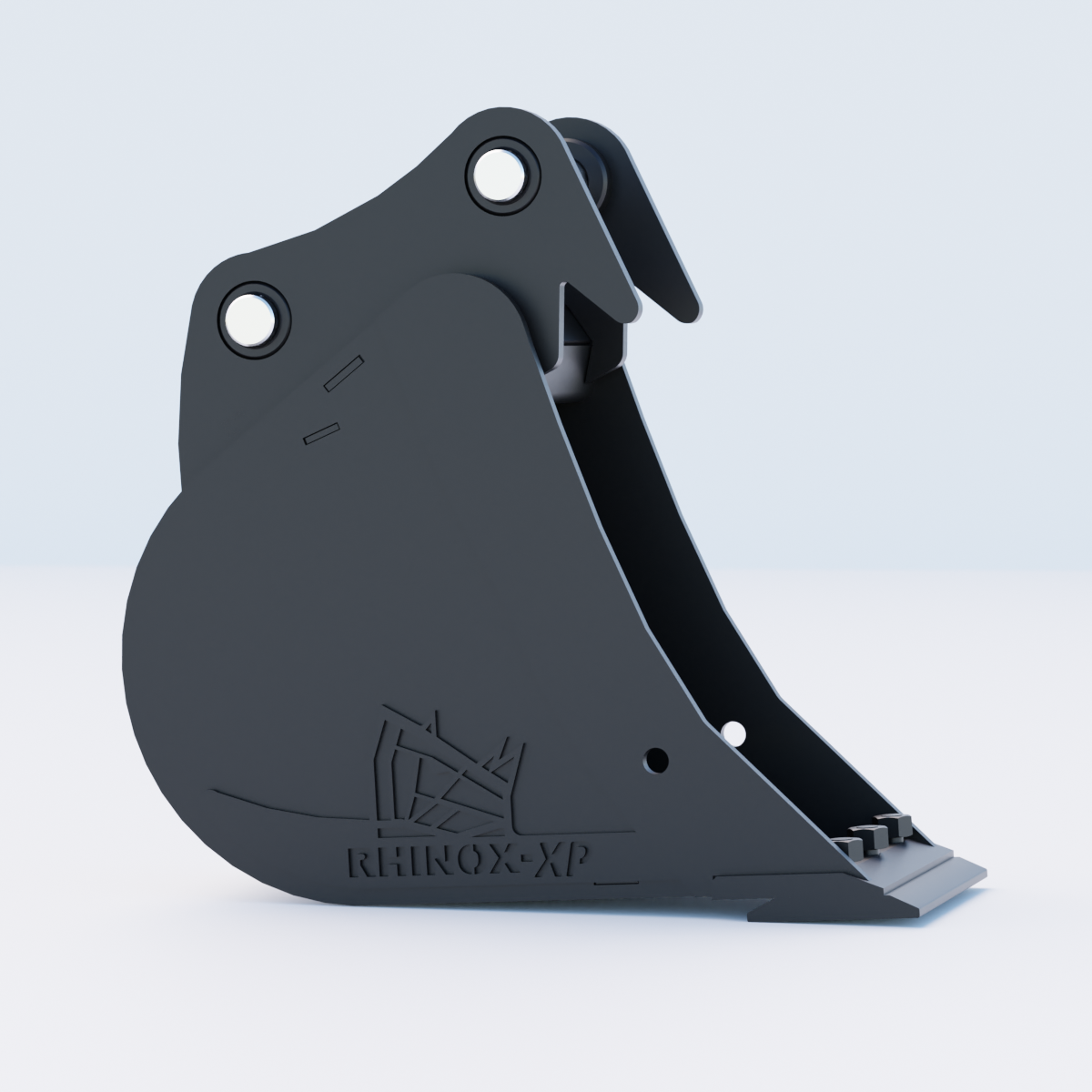 5E Digging Bucket - 12" / 300mm - Bladed Bucket Side | Rhinox Group UK