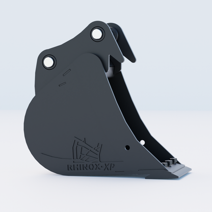 5E Digging Bucket - 12" / 300mm - Bladed Bucket Side | Rhinox Group UK