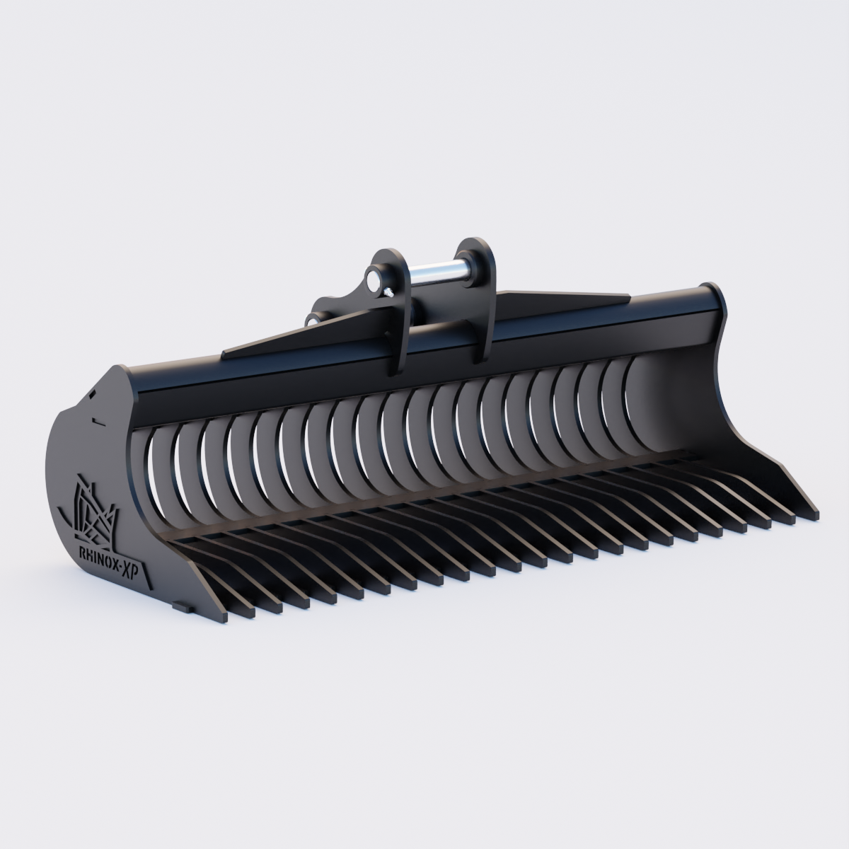 Cat 306 Rake Riddle Bucket - 60" / 1500mm Front