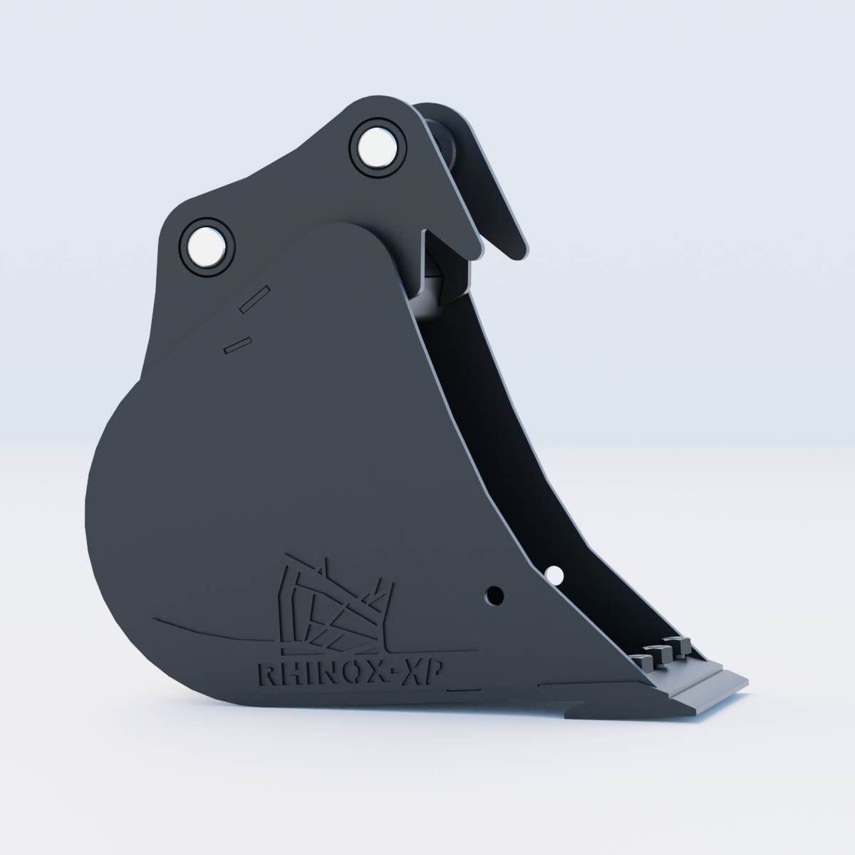 Takeuchi TB350 Digging Bucket - 12" / 300mm - Bladed Bucket Side | Rhinox Group UK