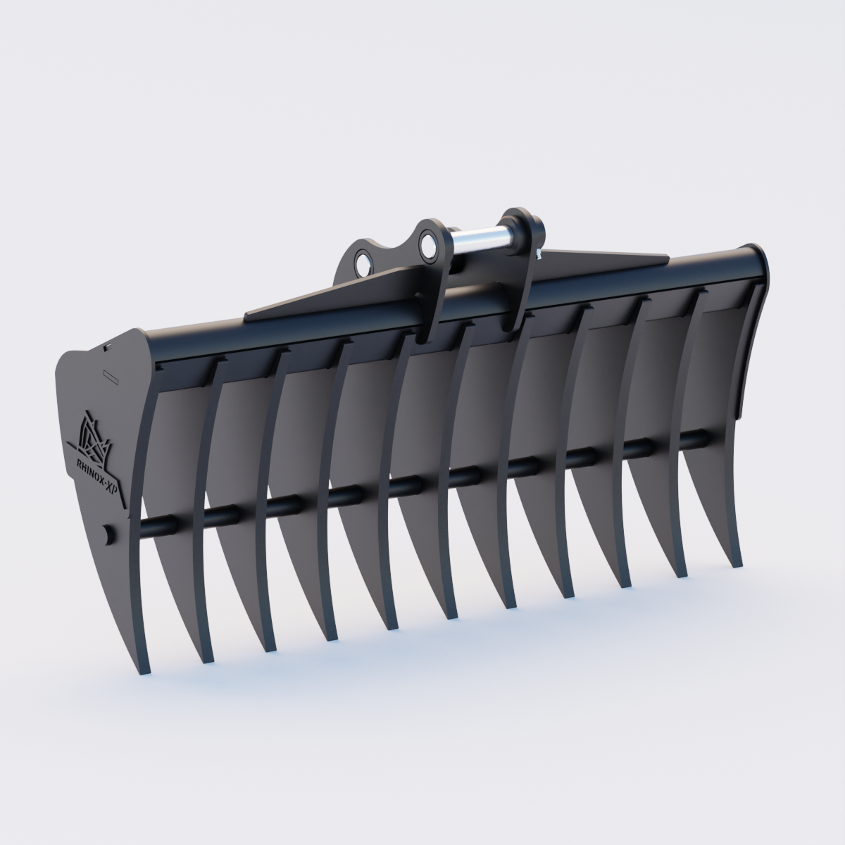 Kobelco SK45SR Land Rake 60" / 1500mm Front