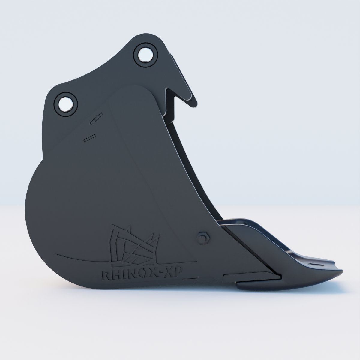 5H Utility Bucket with Unitusk Blade - 12" / 300mm Side