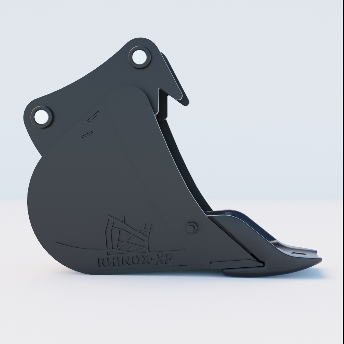 JCB 8060 Utility Bucket with Unitusk Blade - 12" / 300mm Side 2