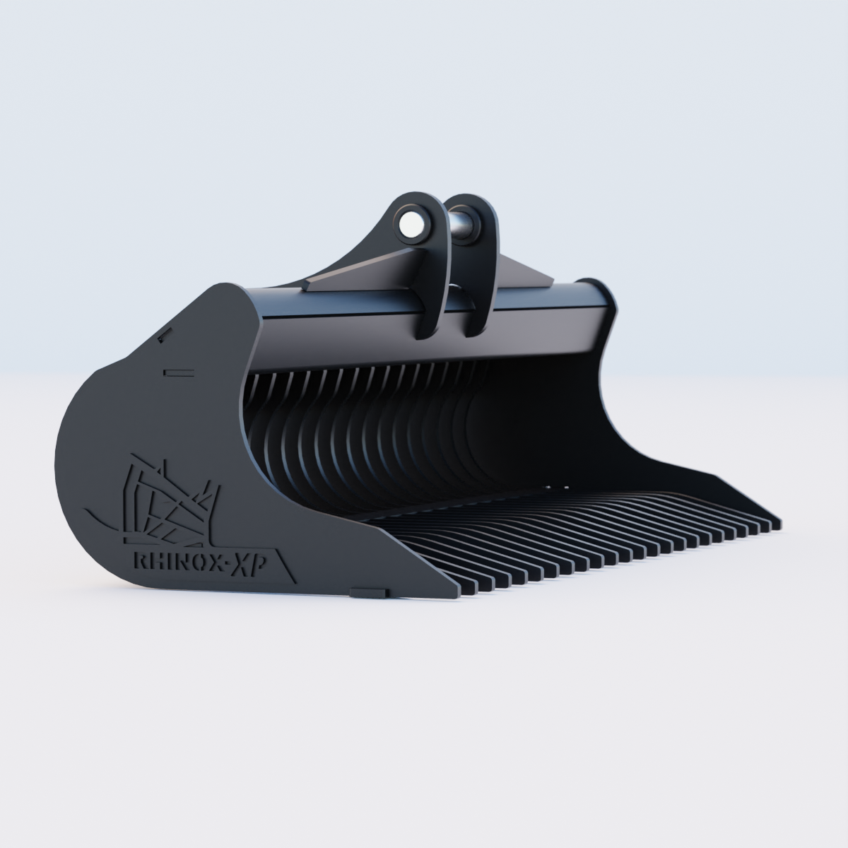 JCB 8080 ZTS Rake Riddle Bucket - 60" / 1500mm Side 2