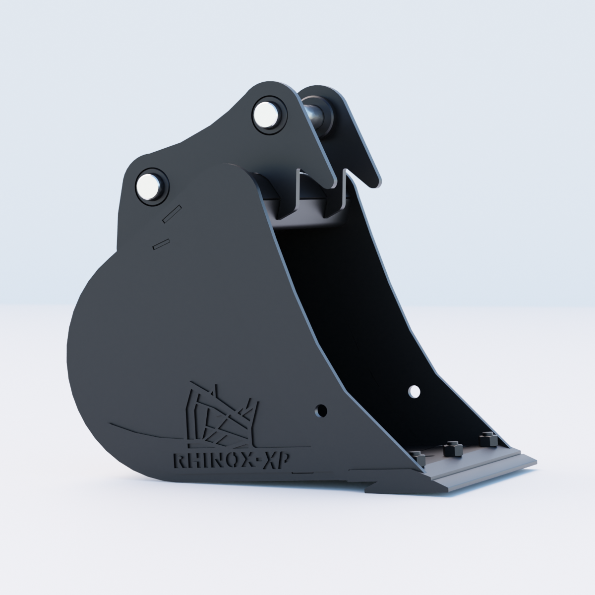 5K Digging Bucket - 18" / 450mm - Bladed Bucket Side | Rhinox Group UK