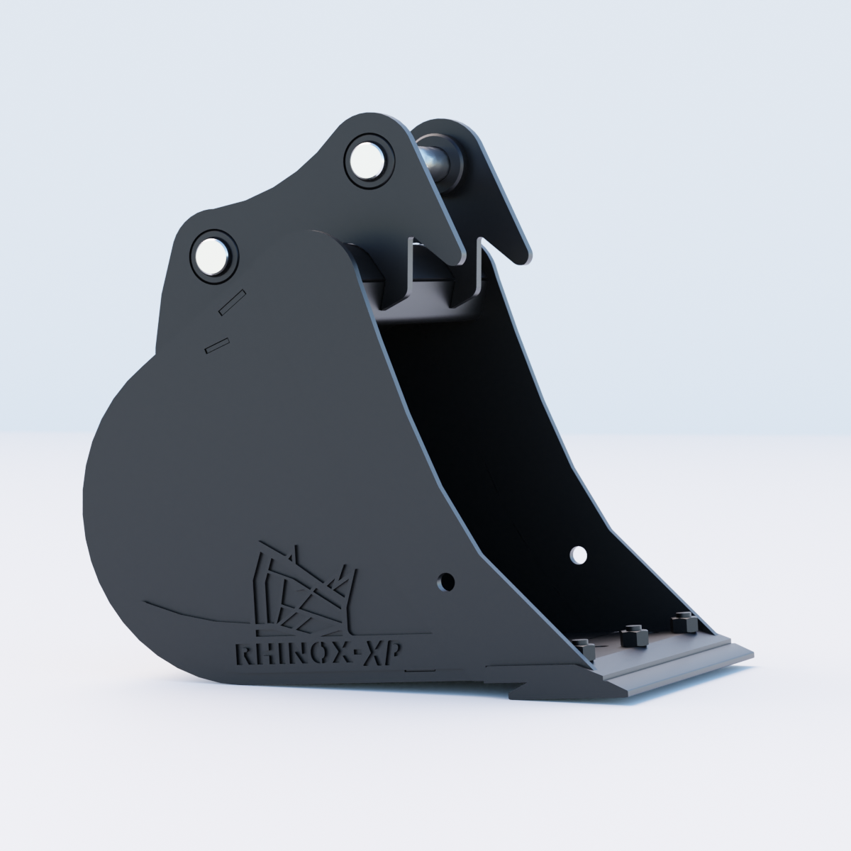 Komatsu PC50MR Digging Bucket - 18" / 450mm - Bladed Bucket Side | Rhinox Group UK
