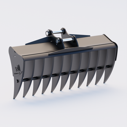 Komatsu PC50MR Land Rake 60" / 1500mm Back