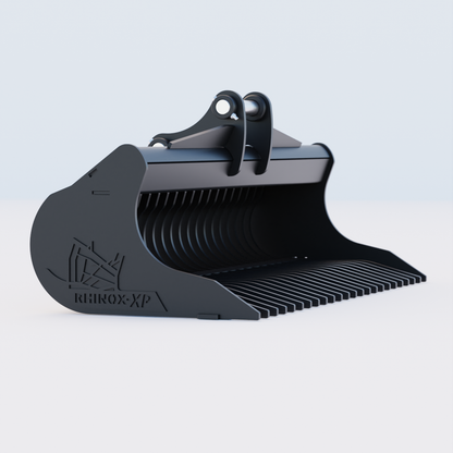 Komatsu PC50MR Rake Riddle Bucket - 60" / 1500mm Side