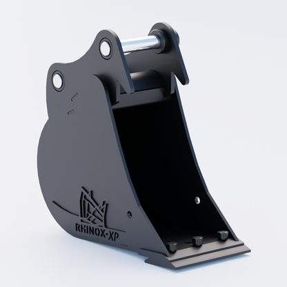 CASE CX60C Digging Bucket - 12" / 300mm - Bladed Bucket Front | Rhinox Group UK