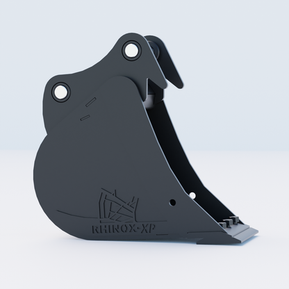 CASE CX60C Digging Bucket - 12" / 300mm - Bladed Bucket Side | Rhinox Group UK