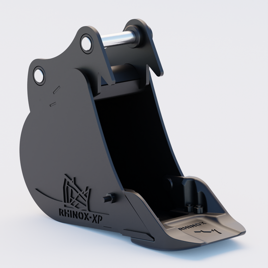 Case CX57C Utility Bucket with Unitusk Blade - 12" / 300mm Front