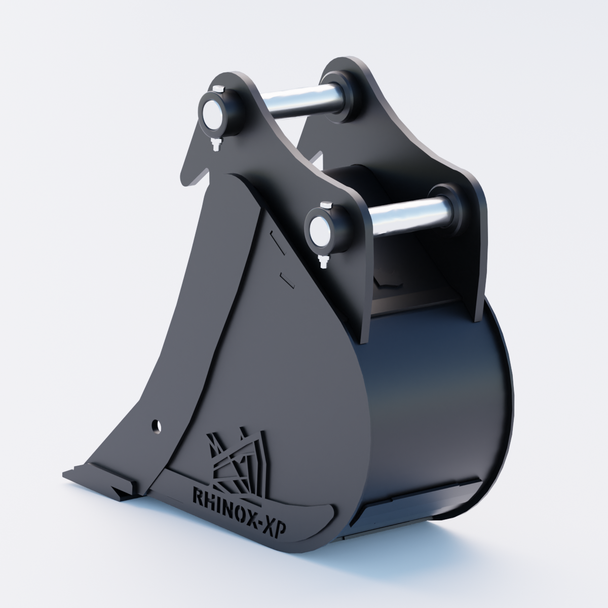 Hyundai HW6 Digging Bucket - 12" / 300mm - Bladed Bucket Back | Rhinox Group UK