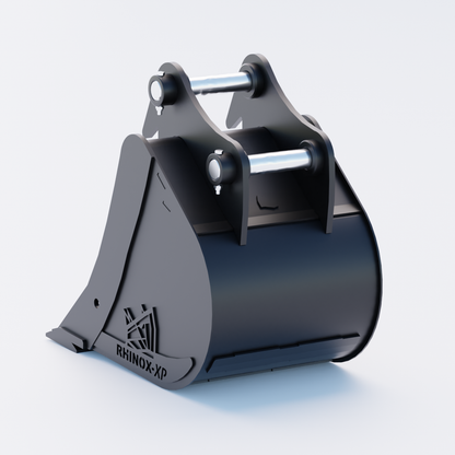 Hyundai HW6 Digging Bucket - 18" / 450mm - Bladed Bucket Back | Rhinox Group UK