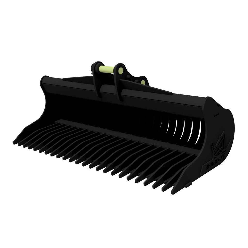 Hyundai HX48 Rake Riddle Bucket - 60" | Rhinox Group UK