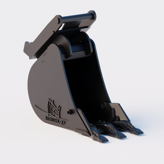 Rhinox Digging Bucket To Suit  Safelock SL35 Hitch - 12"