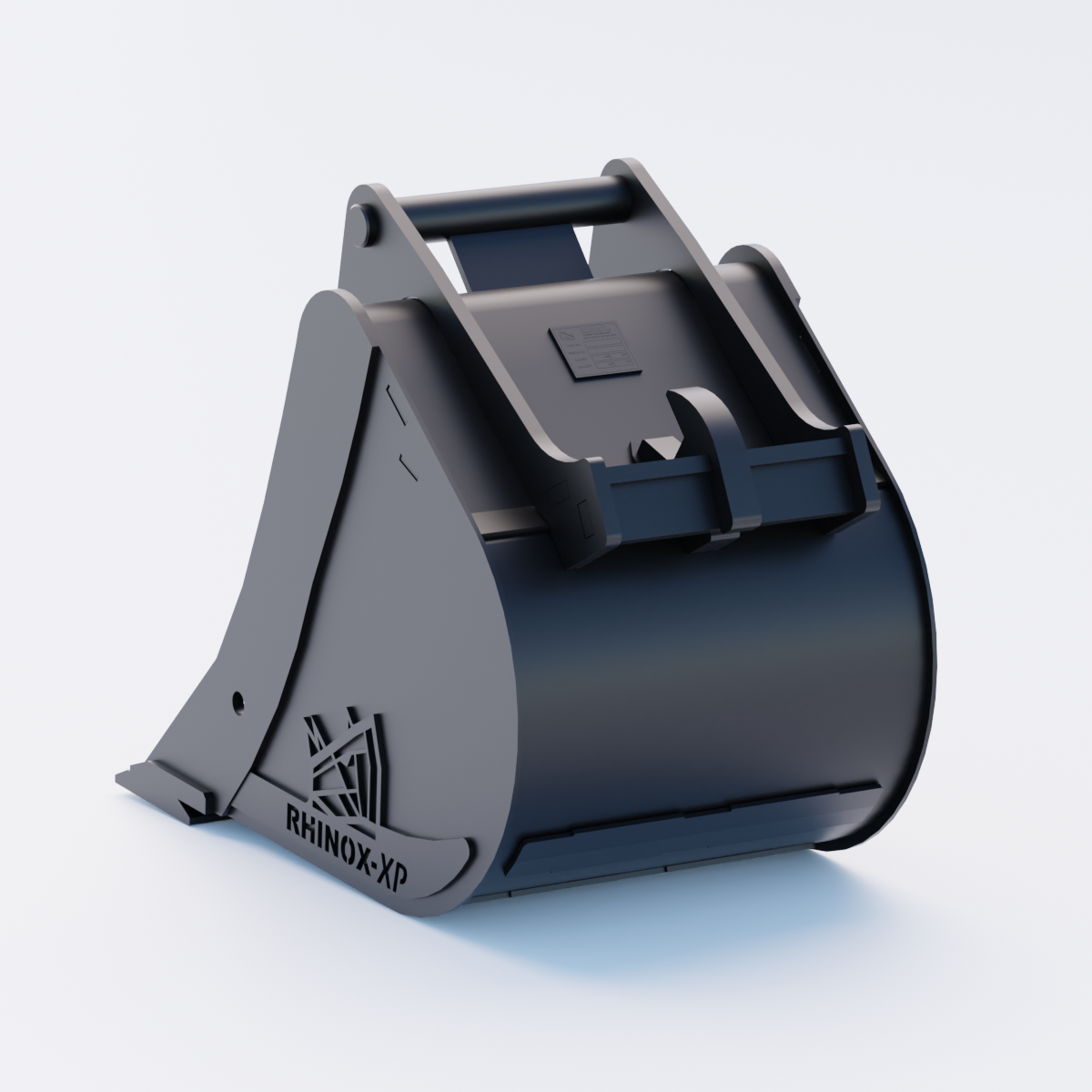 Rhinox Digging Bucket To Suit  Safelock SL35 Hitch - 18" - Bladed Bucket Back | Rhinox Group UK