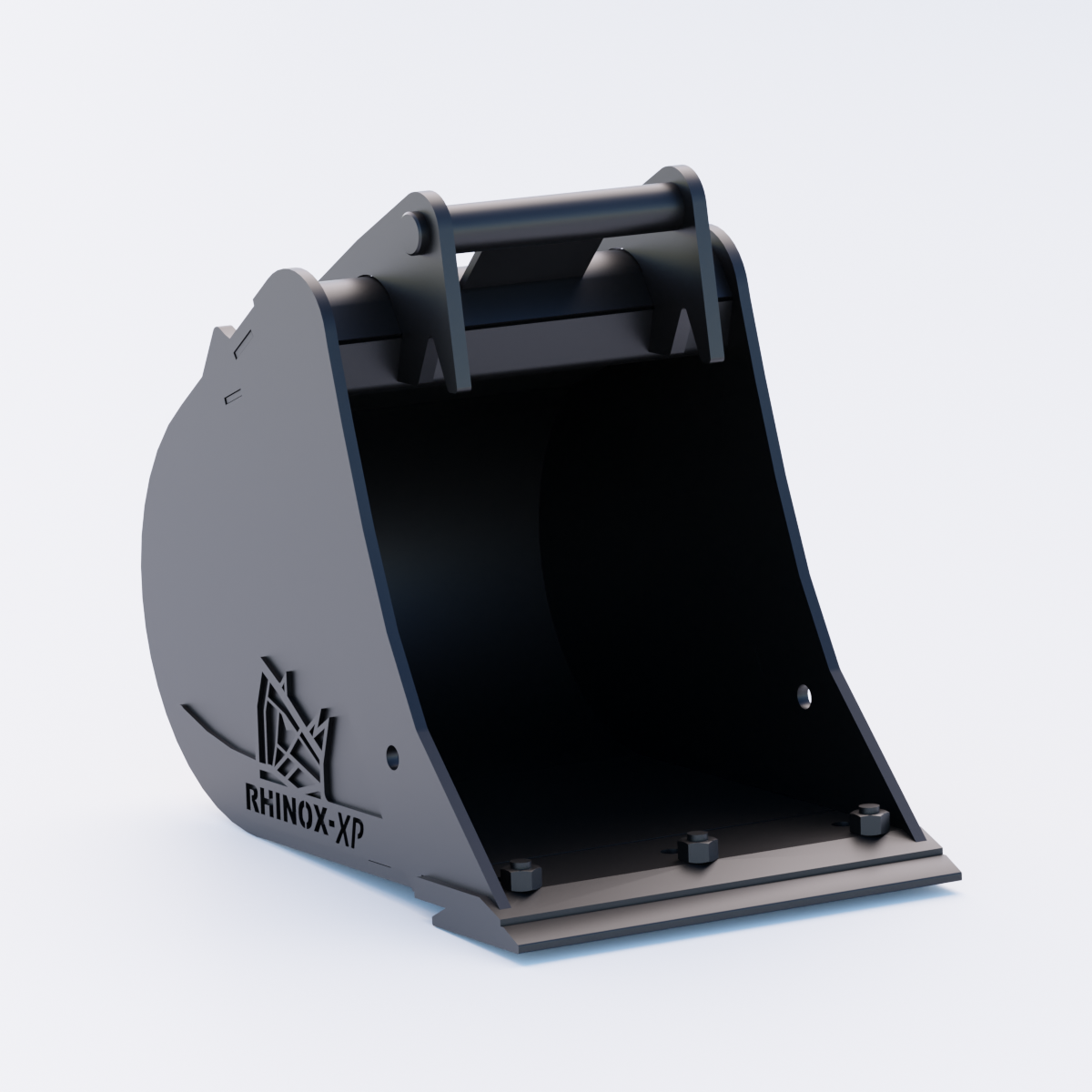 Rhinox Digging Bucket To Suit  Safelock SL35 Hitch - 18" - Bladed Bucket Front | Rhinox Group UK