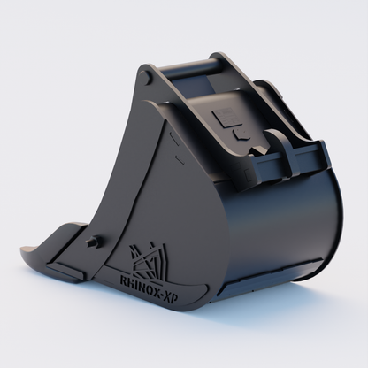 Rhinox Utility Bucket with Unitusk Blade To Suit Safelock SL35 Hitch - 18" / 450mm Back